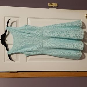 Aqua dress